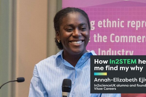 Photograph of Annah-Elizabeth, founder of Vitae careers and In2STEM alumna